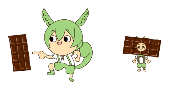 申し訳程度のチョコ要素 ゲスト さんのイラスト ニコニコ静画 イラスト