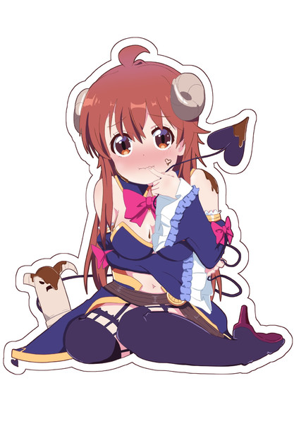 二日遅れのバレンタインシャミ子（ものほしそうな顔ver）