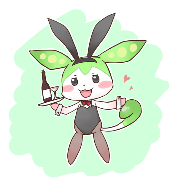 バニーずんだもん / まぶた さんのイラスト - ニコニコ静画