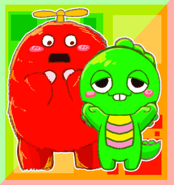 ガチャピンとムック Atsu さんのイラスト ニコニコ静画 イラスト