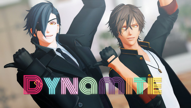Mmd刀剣乱舞 Bts Dynamite 燭台切光忠 大倶利伽羅 Haru M さんのイラスト ニコニコ静画 イラスト