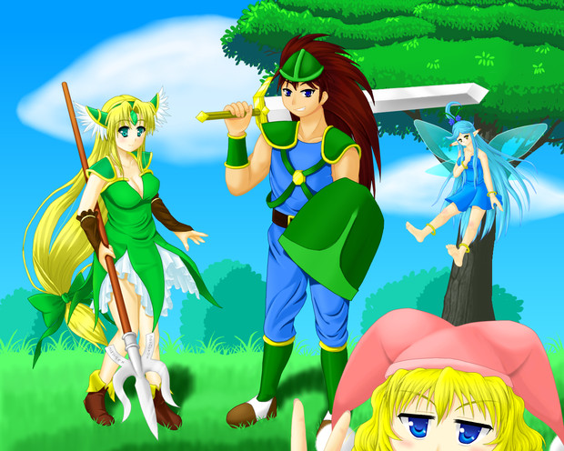 聖剣伝説３ ルカディ さんのイラスト ニコニコ静画 イラスト