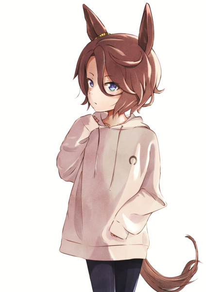 ナリタタイシンにオーバーサイズの服を着せ隊 敷のミコ さんのイラスト ニコニコ静画 イラスト