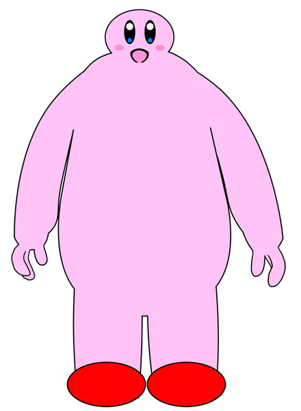 ほおばりヘンケイでベイマックスと融合したカービィ ペレグリンsmg さんのイラスト ニコニコ静画 イラスト