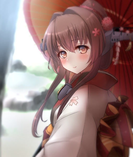晴れ着大和と庭園を歩く ぬか さんのイラスト ニコニコ静画 イラスト