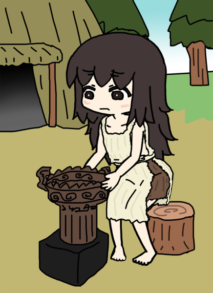 縄文土器を作る ゆう さんのイラスト ニコニコ静画 イラスト