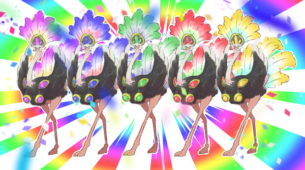 ダチョウサンバカーニバル 矢口知 さんのイラスト ニコニコ静画 イラスト