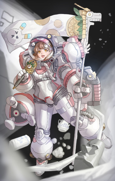 スペースオーパーツガイド 朝月さん / D TOMOKI さんのイラスト ニコニコ静画 (イラスト)