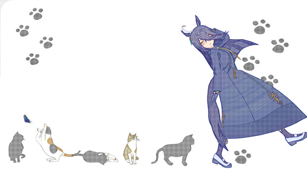 猫カフェ どこかのカレン さんのイラスト ニコニコ静画 イラスト
