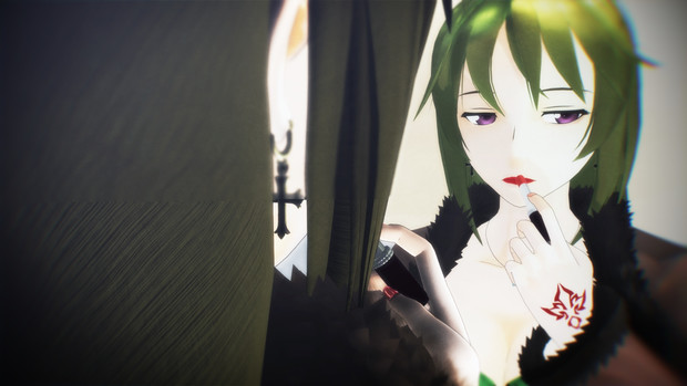 Fate Mmd 真紅の決意 六導玲霞 Ponzsnow さんのイラスト ニコニコ静画 イラスト
