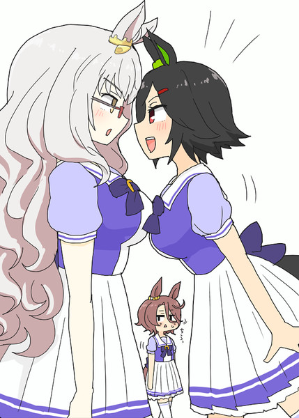 チケゾーとビワハヤヒデとタイシン