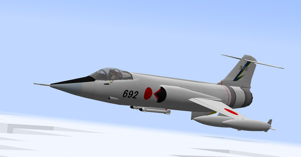 【MCヘリ】ロッキード F-104 スターファイター