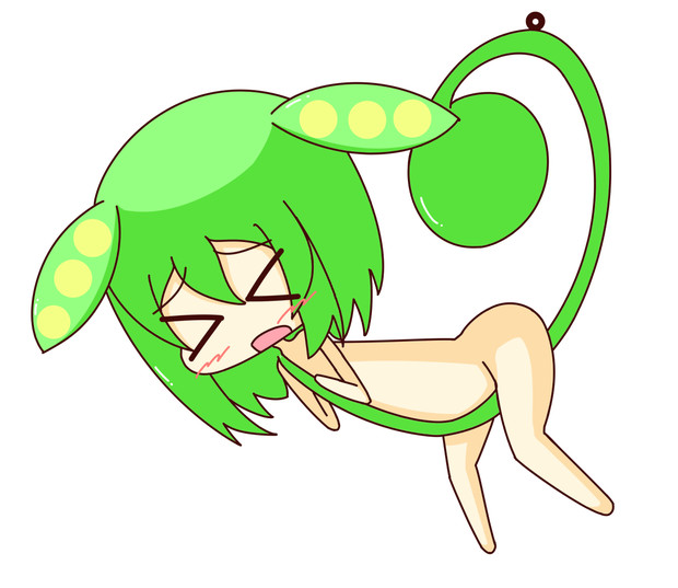 つままれストラップ風ずんだもん キナ さんのイラスト ニコニコ静画 イラスト
