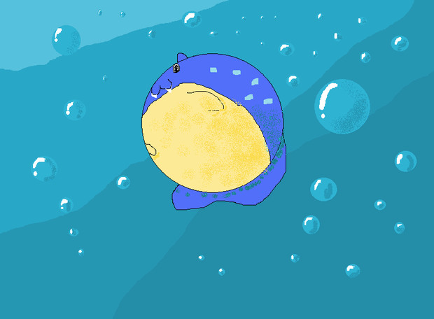 お手本を見ずにポケモンを描いてみた８ タマザラシ ドラねこ さんのイラスト ニコニコ静画 イラスト