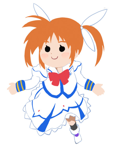 いらすとや風 高町なのは あらびきソーセージ さんのイラスト ニコニコ静画 イラスト