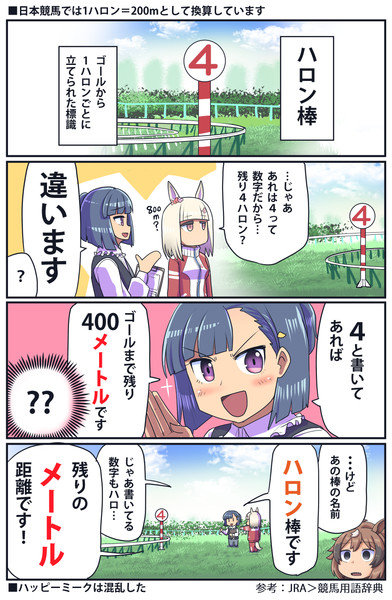 【ウマ娘】ヤード・ポンド法？【ハッピーミーク】