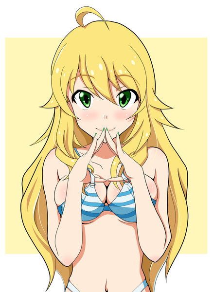 春なので水着 星井美希 Yocくん さんのイラスト ニコニコ静画 イラスト