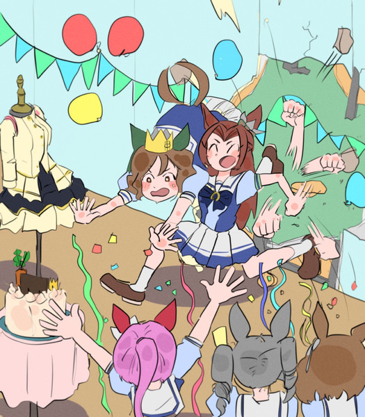 キングの誕生日 いぬじま さんのイラスト ニコニコ静画 イラスト