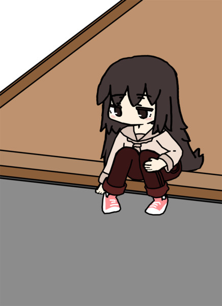 玄関で靴を脱ぐ ゆう さんのイラスト ニコニコ静画 イラスト