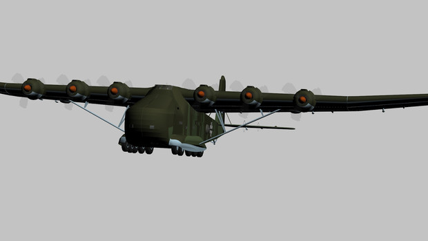 Me323　飛行