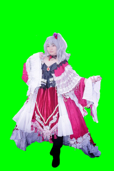 AIで合成したコスプレCB姉貴GB