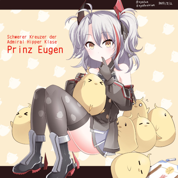 プリンツ オイゲンちゃん アズールレーン へびつけぇ さんのイラスト ニコニコ静画 イラスト