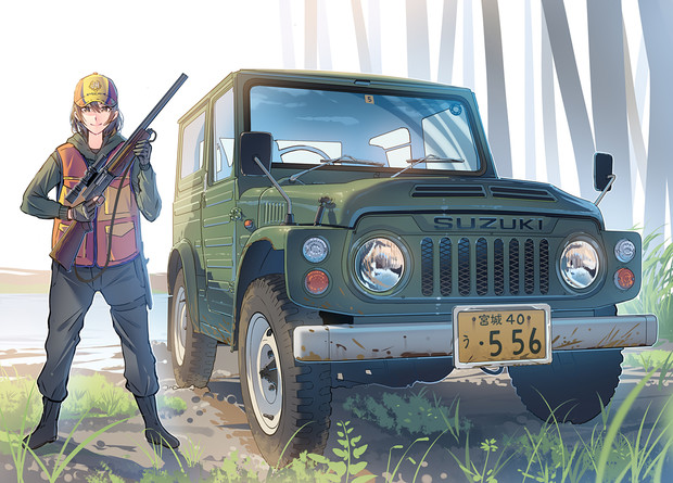 ジムニー女子 Daito さんのイラスト ニコニコ静画 イラスト