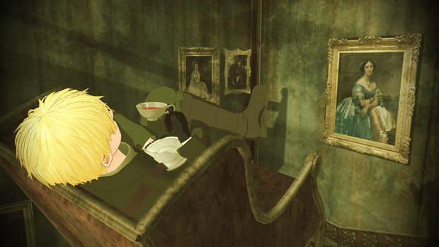 【第6回みどりの静画博】レディーたちとお茶会【APヘタリアMMD】