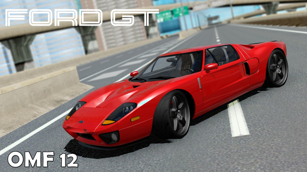 【MMDモデル配布】フォード・GT '06【MMD-OMF12】