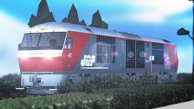 Jr貨物df0形電気式ディーゼル機関車 雪原 葵 さんのイラスト ニコニコ静画 イラスト