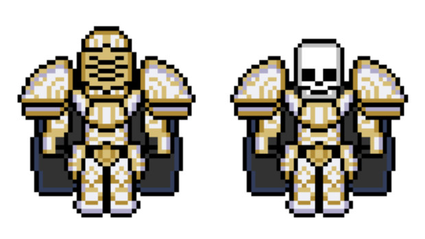 ドット絵 骸骨騎士様 只今異世界へお出掛け中のアーク くまだかわい さんのイラスト ニコニコ静画 イラスト