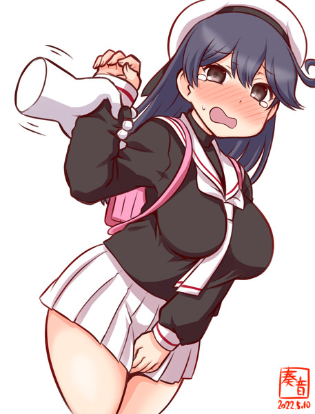 わんどろ友枝小制服のうしおっぱい 奏音 さんのイラスト ニコニコ静画 イラスト