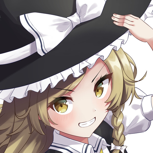 魔理沙アイコン Ambasa さんのイラスト ニコニコ静画 イラスト