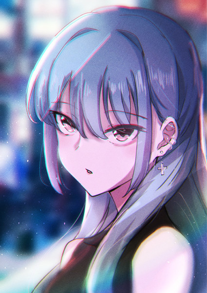 ピアスバチバチな葵ちゃん２ Fuji藤 さんのイラスト ニコニコ静画 イラスト
