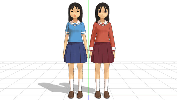 Mmdモデル配布 春日歩 ホタリュソ さんのイラスト ニコニコ静画 イラスト