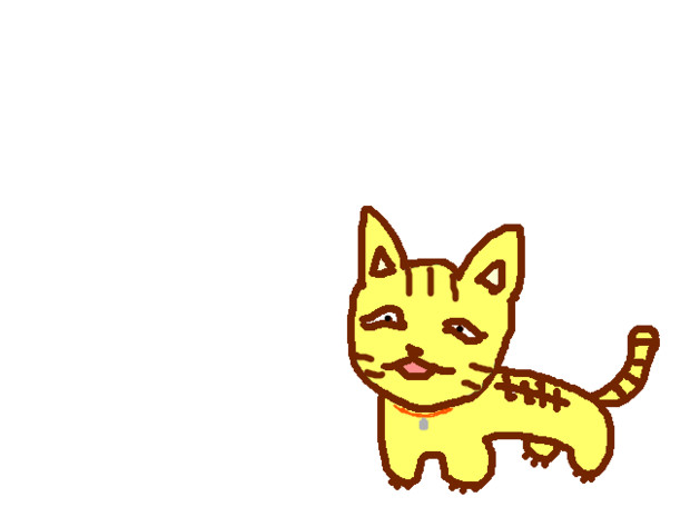 虎猫 ニコニコ静画 イラスト