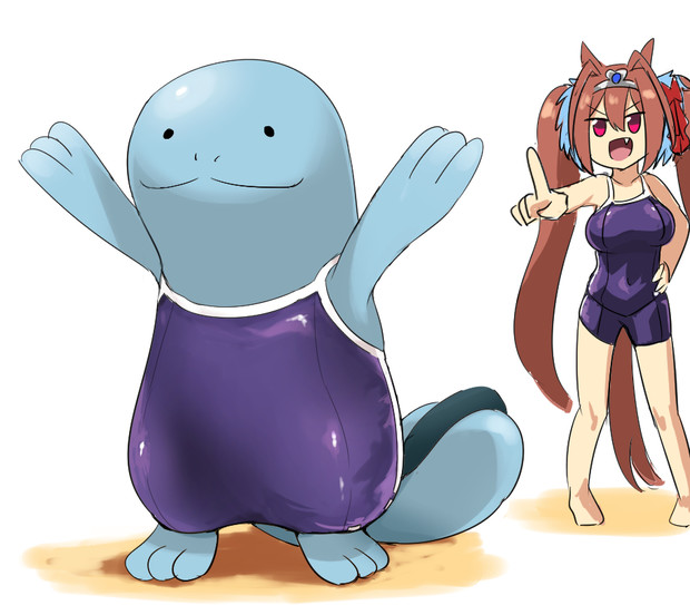 ヌオー 行くわよ 夏合宿 Tenten さんのイラスト ニコニコ静画 イラスト