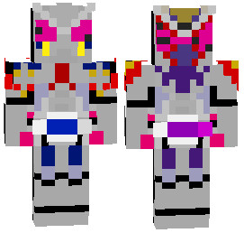マイクラスキン 仮面ライダージオウ ブレイドアーマー 響鬼アーマー Rist さんのイラスト ニコニコ静画 イラスト