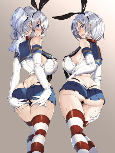 島風服の鹿島浜風 鳥三 さんのイラスト ニコニコ静画 イラスト