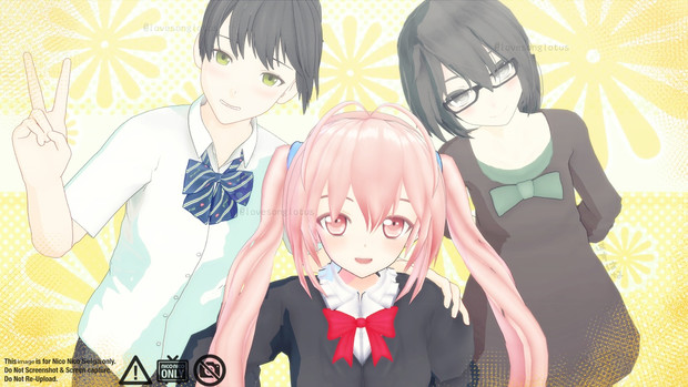 陽だまり Mmd はすはな さんのイラスト ニコニコ静画 イラスト
