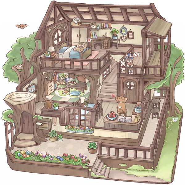 うちの子イラスト 18 のんびり ちぐ さんのイラスト ニコニコ静画 イラスト