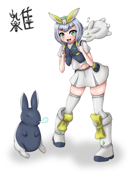 雑に擬人化ヘイズル改 銀星p さんのイラスト ニコニコ静画 イラスト