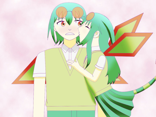 5月23日はキスの日 22年版 チャンネルシーホース さんのイラスト ニコニコ静画 イラスト