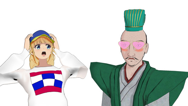 【MMD】違うパリピが来てしまったEIKOちゃん【第1回MMD静画祭】