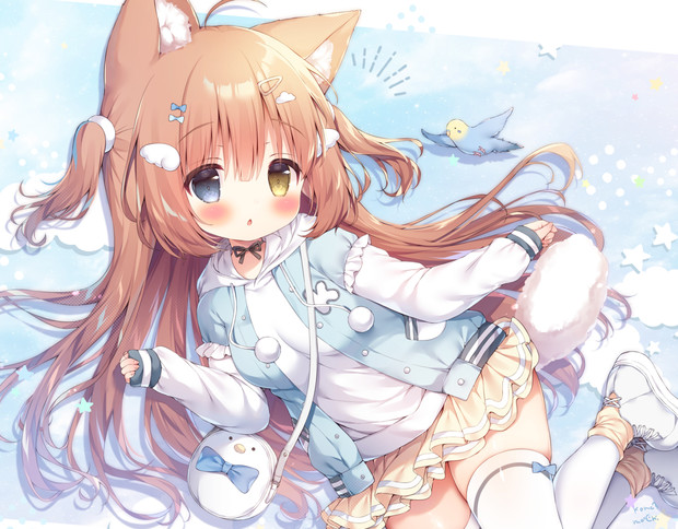 おでかけこまこちゃん 桃豆こまもち さんのイラスト ニコニコ静画 イラスト