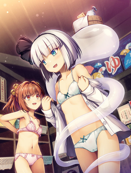 脱衣　少女 少女脱衣中 / チマQ さんのイラスト - ニコニコ静画(イラスト)