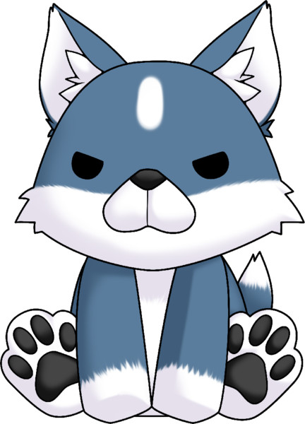 立ち絵 オオカミぬいぐるみのペロ クロ さんのイラスト ニコニコ静画 イラスト