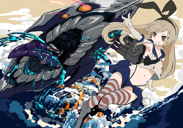 ぶちこむぜかまし Nat さんのイラスト ニコニコ静画 イラスト