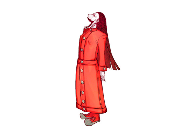 一日一妖怪 口裂け女 妖怪たま さんのイラスト ニコニコ静画 イラスト
