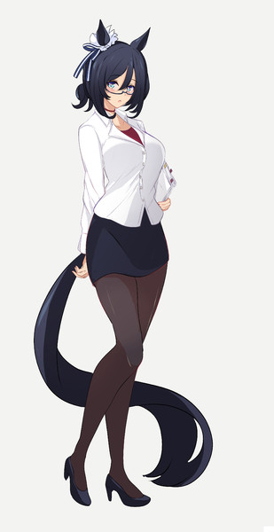 ウマ娘 手描きイラスト エイシンフラッシュ エイシンフラッシュ(ウマ娘) 「イラスト初めて今日でちょうど2